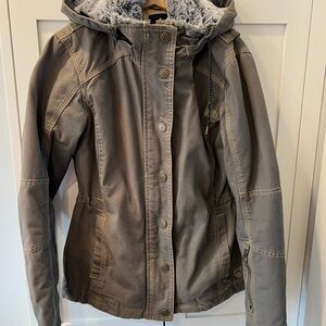 Noble Equestrian Women's Khaki XS Hooded Jacket